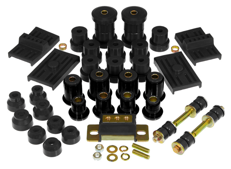 Kit total Prothane 75-79 Chevy Nova - Noir