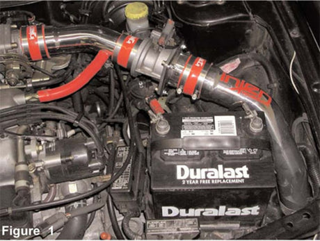 Injen 97-01 Sentra 2.0L uniquement 200SX 2.0L uniquement SER 2.0L Prise d'air froid polie