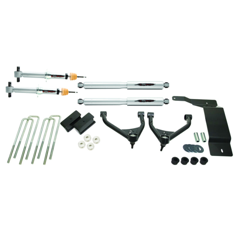 Kit de suspension Belltech 16-18 Chevrolet Silverado / GMC Sierra 1500 4WD 4 pouces avec amortisseurs