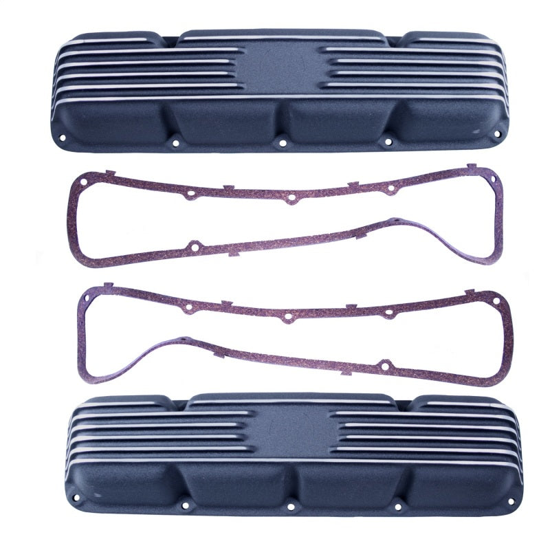 Cache-culbuteurs Omix en aluminium noir V8 72-91 CJ &amp; SJ