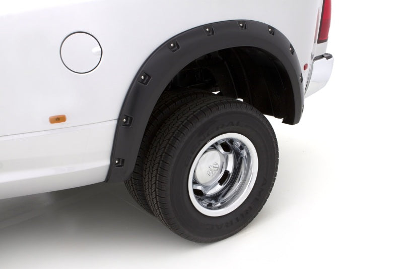 Lund 10-17 Dodge Ram 2500 RX-Rivet Style Textured Elite Series Fender Flares - Black (2 Pc.)