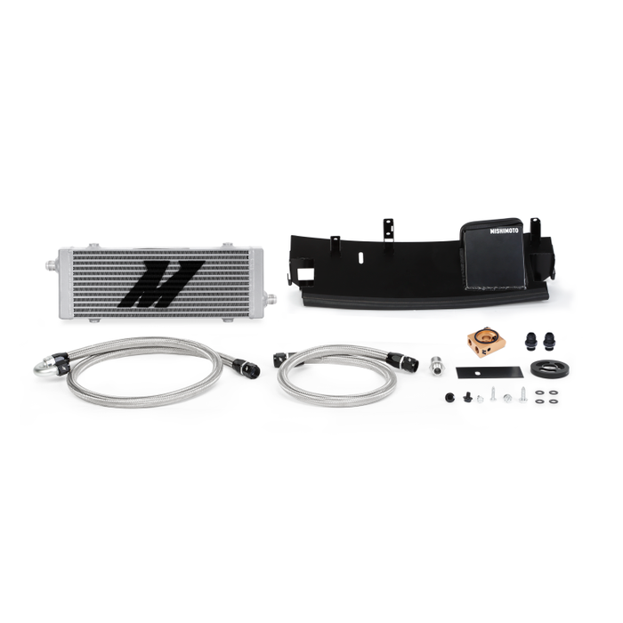 Kit de refroidisseur d'huile thermostatique Mishimoto pour Ford Focus RS 2016+ - Argent