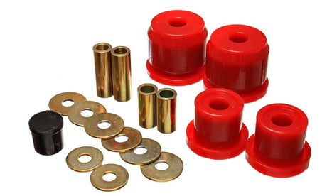 Ensemble de bagues de support de différentiel arrière rouge pour Honda S2000 00-09 Energy Suspension