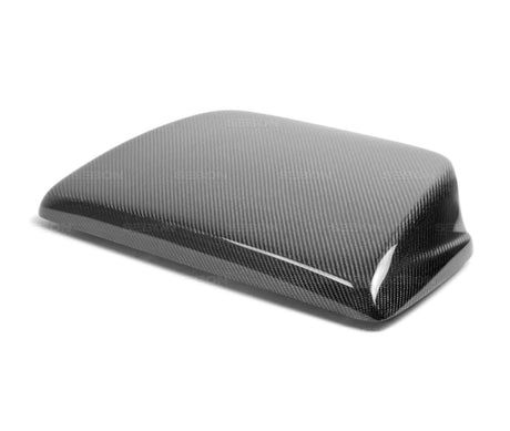 Écope de capot en fibre de carbone Seibon 04-05 Subaru WRX/STi STi - Compatible uniquement avec les capots OEM (pas les capots Seibon)