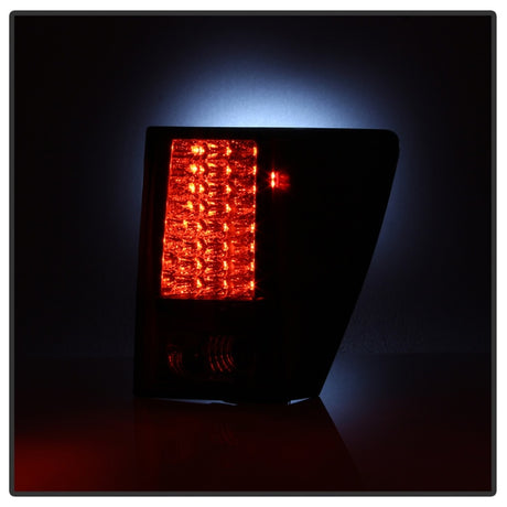Feux arrière à LED Spyder Jeep Grand Cherokee 07-10 Noir ALT-YD-JGC07-LED-BK