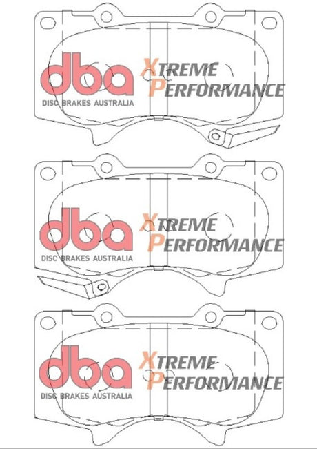 Plaquettes de frein avant DBA 2015 Toyota Tacoma XP650