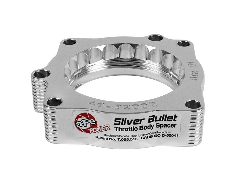 Entretoises de corps de papillon aFe Silver Bullet TBS Dodge Ram 03-08 V8-5.7L (fonctionne uniquement avec 5x-10382)