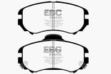 Plaquettes de frein avant EBC Greenstuff pour Hyundai Elantra 2.0 07-08