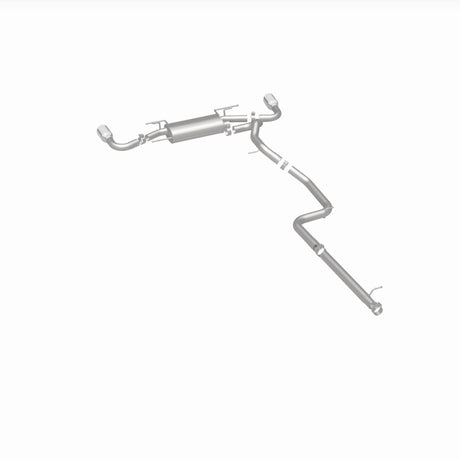 Échappement hautes performances MagnaFlow 10-12 Mazda 3 L4 2,5 L à hayon avec sortie arrière divisée en acier inoxydable