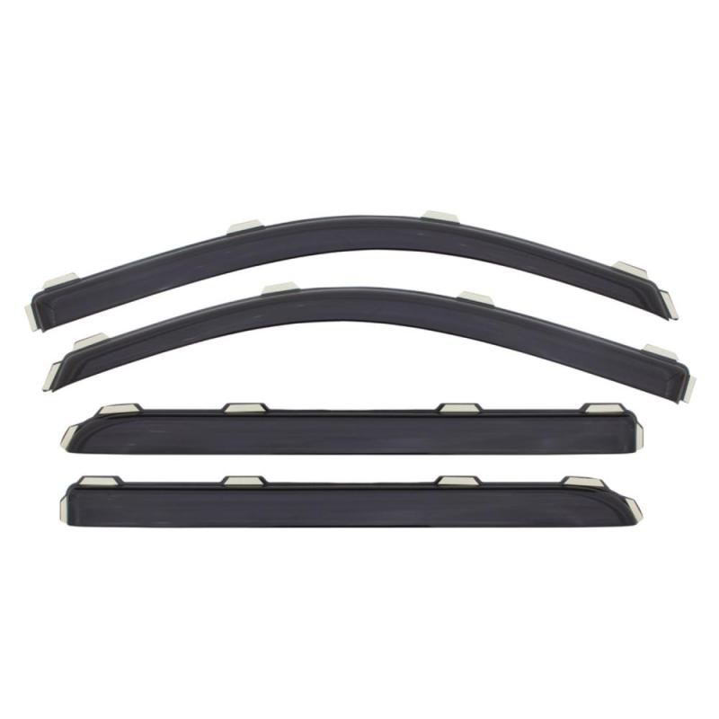 Déflecteurs de vitres avant et arrière AVS 12-18 Chevy Sonic Ventvisor 4 pièces - Fumé