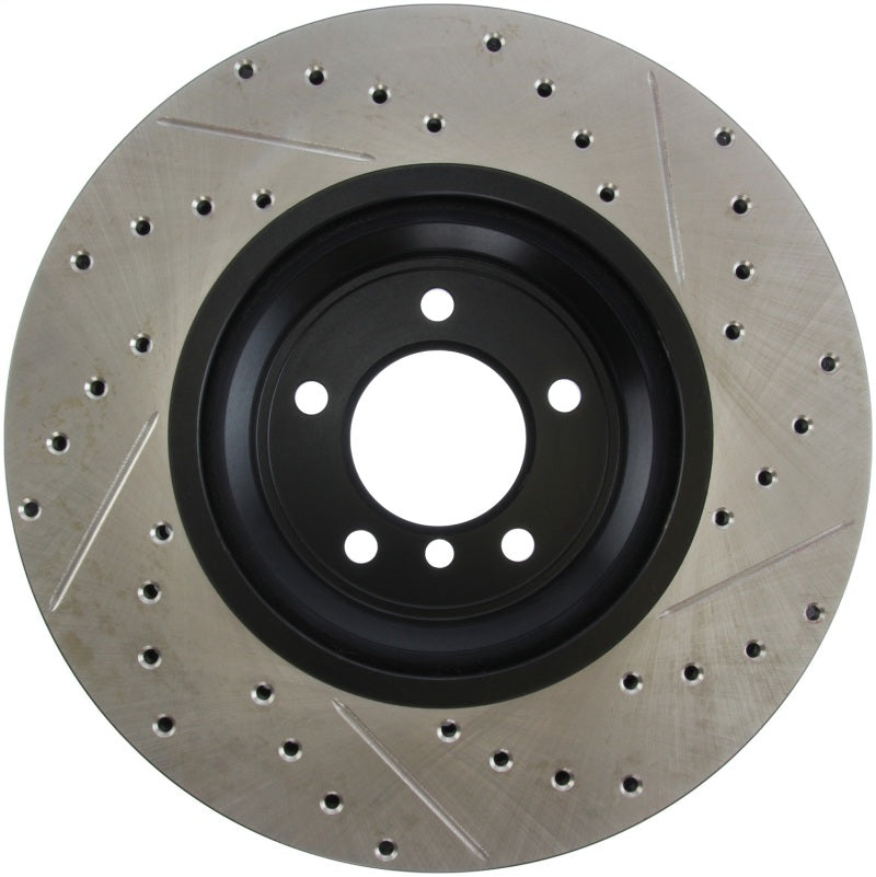 Rotor avant droit rainuré et percé StopTech 07-09 BMW 335 (E90/E92/E93)