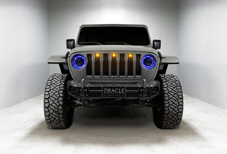 Phares projecteurs Oracle Oculus Bi-LED pour Jeep JL/Gladiator JT - ColorSHIFT 2 VOIR LA GARANTIE