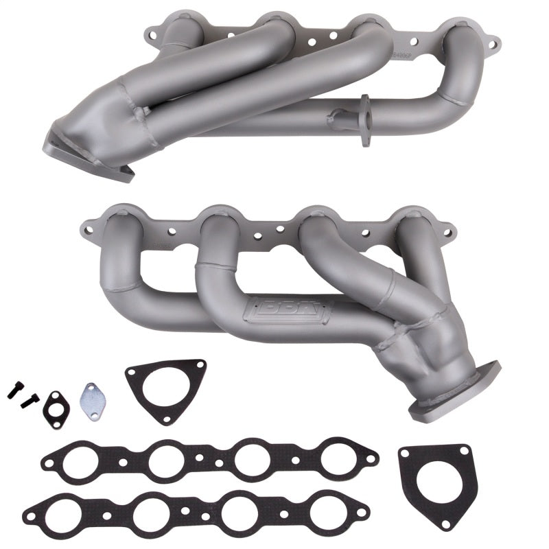 Collecteurs d'échappement BBK 99-04 GM Truck SUV 6.0 Shorty Tuned Length - 1-3/4 Titanium Ceramic