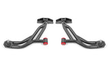BMR 10-14 Ford Mustang / Shelby GT500 Non-Adj. Lower A-Arms (Poly/Delrin) - Black Hammertone BMR Suspension