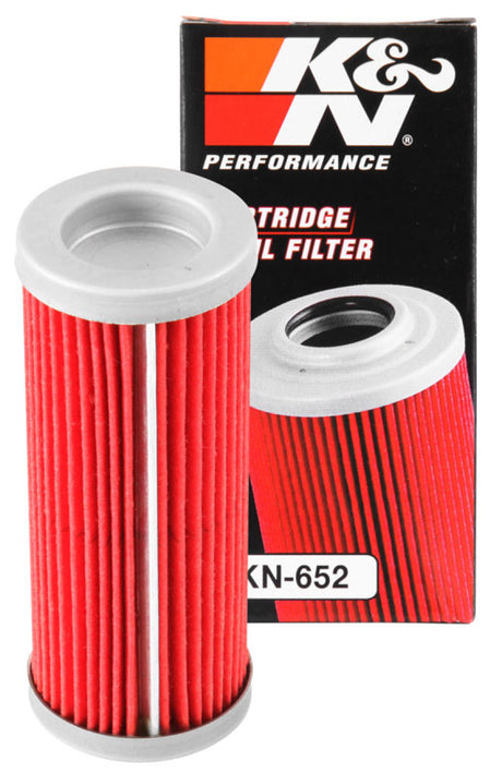 Filtre à huile K&amp;N 1,313 po de diamètre extérieur x 3,438 po de hauteur