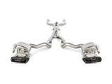Arrière de catalyseur Akrapovic 15-17 AMG C63 Estate Evolution Line (titane) avec embouts en carbone (tuyau de liaison requis)