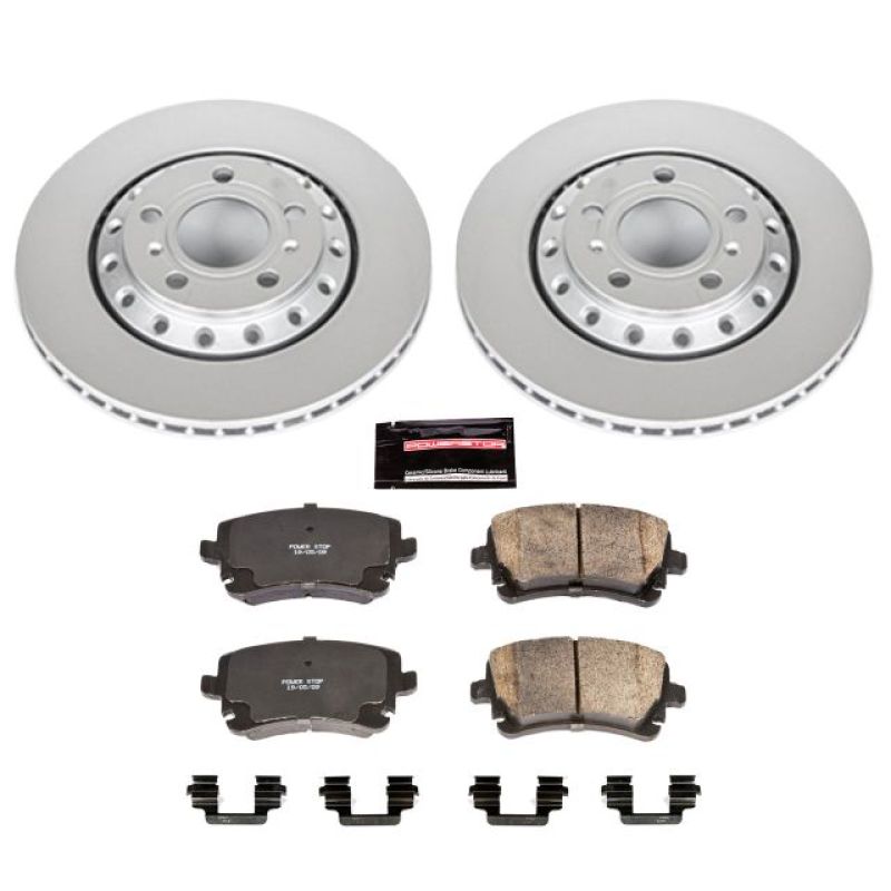Kit de freins arrière Power Stop 03-10 Audi A8 Quattro Z23 Evolution Sport avec revêtement