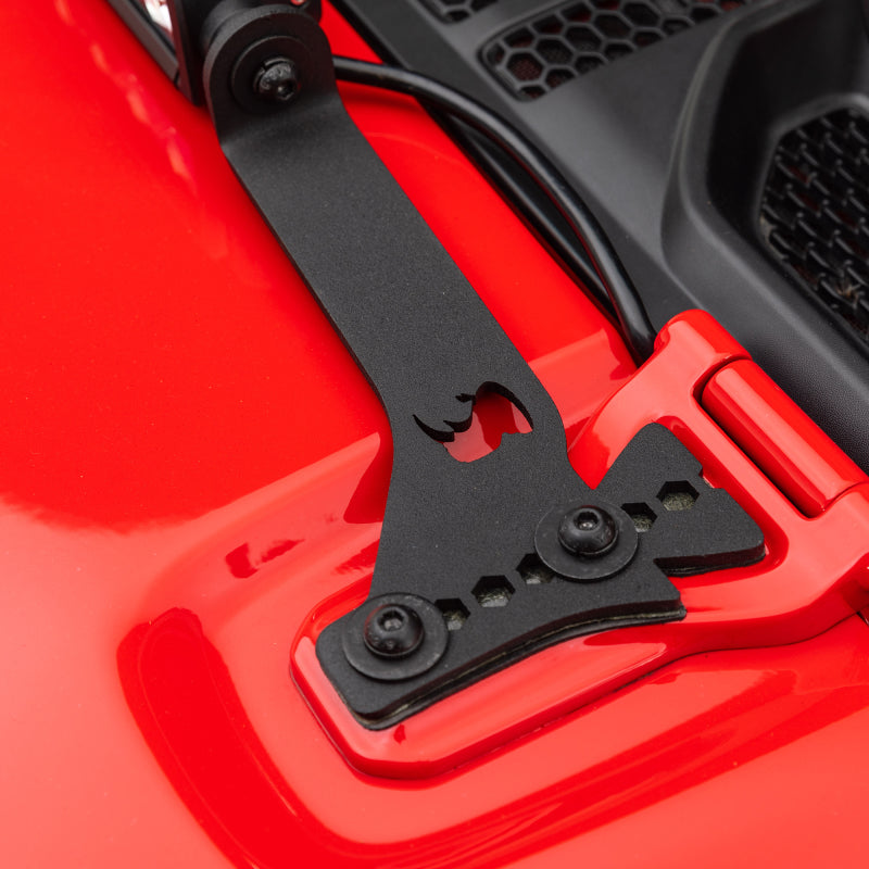 Support d'éclairage Go Rhino 18-20 Jeep Wrangler JL/JLU/Gladiator JT - 20 po à une rangée