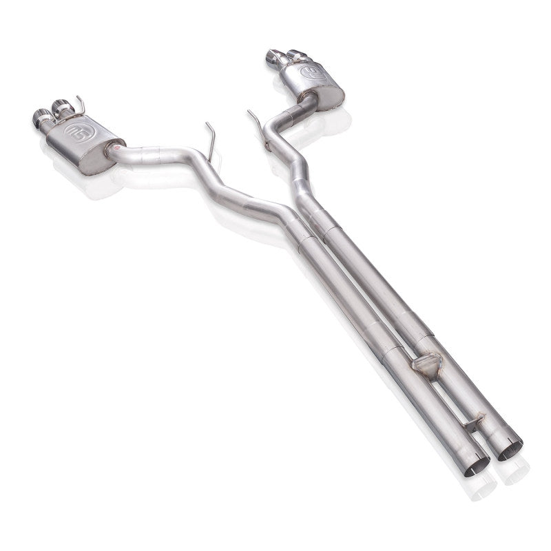 Échappement arrière de catalyseur Performance Connect Redline H-Pipe pour Ford Mustang GT 18+ en acier inoxydable