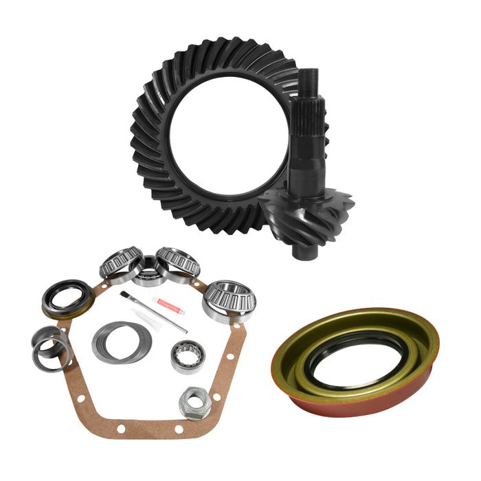 Yukon 10.5in GM 14 Bolt 4.56 Thick Rear Ring & Pinion Install Kit