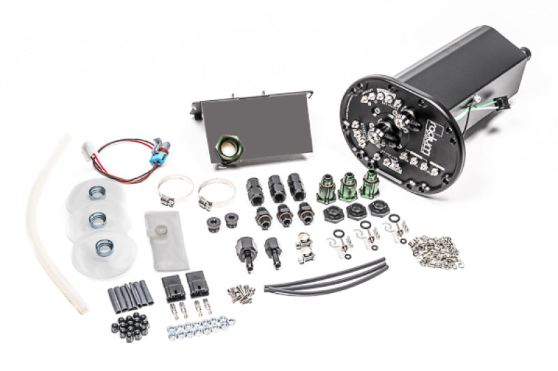 Radium Engineering Mazda RX7 FD Réservoir de surpression de suspension de carburant Ti Automotive E5LM - Pompes non incluses