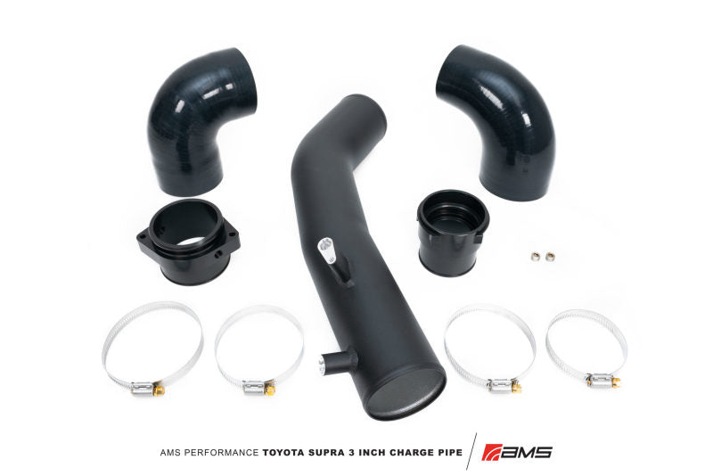 Kit de tuyau de charge en aluminium de 3 pouces pour Toyota Supra A90 2020+ d'AMS Performance