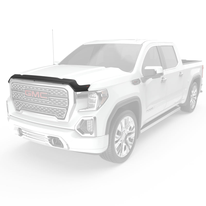 Protecteur de capot EGR 2019 GMC Sierra Superguard (301795) - Noir mat