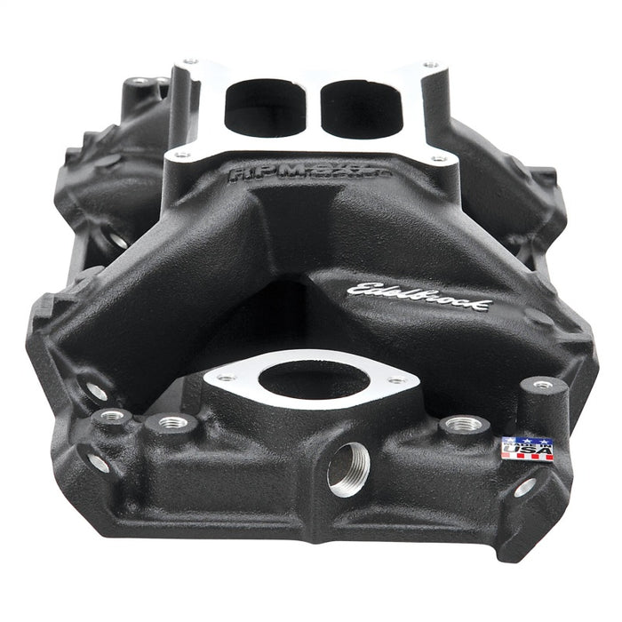 Collecteur d'admission Edelbrock RPM Air-Gap Small-Block Chrysler 340-360 Noir