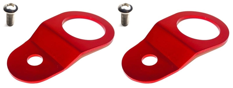 Support de radiateur Torque Solution Combo (RED) : Mitsubishi Evolution 7/8/9