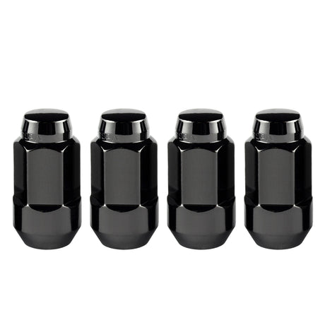 Écrou de roue hexagonal McGard (siège conique bombé) M14X1,5 / 22 mm hexagonal / 1,945 po de longueur (paquet de 4) - Noir