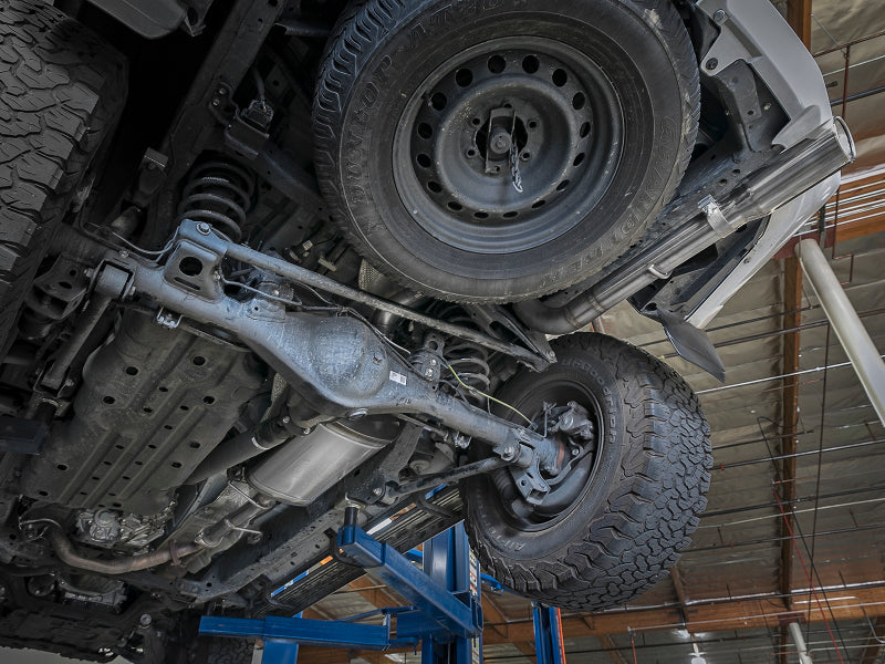 Échappement aFe MACHForce XP 2,5 pouces 304-SS Cat-Back avec embout poli 10-20 Toyota 4Runner V6-4.0L