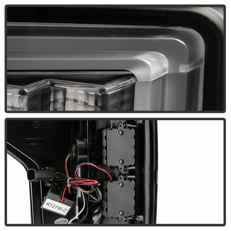 Spyder Ford F150 18-19 - Barre lumineuse LED Feux arrière - Tout noir ALT-YD-FF15018-LED-BKV2
