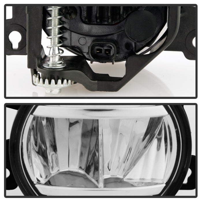 Feux antibrouillard à LED Spyder Honda Civic 2019+ OEM avec interrupteur OEM - Transparent FL-HC2019-LED-C