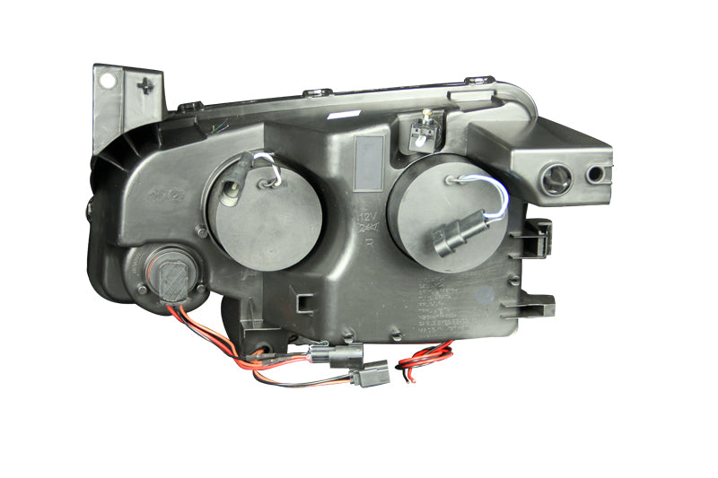 Phares de projecteur ANZO 2006-2010 Dodge Charger avec halo chromé (CCFL)