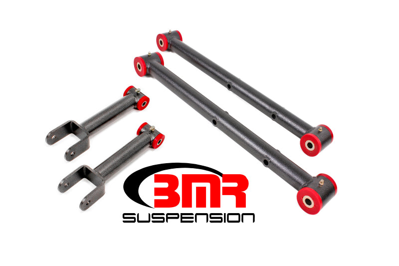 Kit de suspension arrière non réglable BMR 68-72 A-Body - Noir martelé