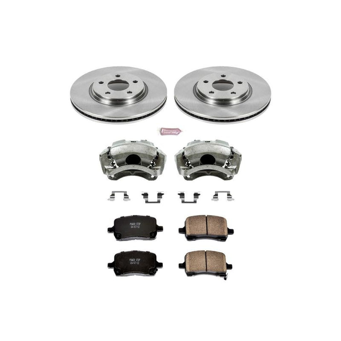 Kit de freins avant Autospecialty Power Stop 05-06 Chevrolet Cobalt avec étriers