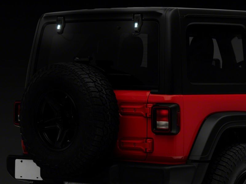 Charnière de lunette arrière à LED Raxiom 18-23 Jeep Wrangler JL Axial Series