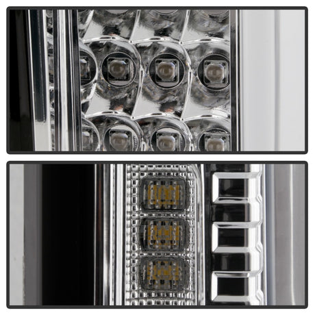Feu arrière à LED Spyder Chevy Silverado 19-20 (ne convient pas au modèle halogène) - Chrome ALT-YD-CS19LED-C