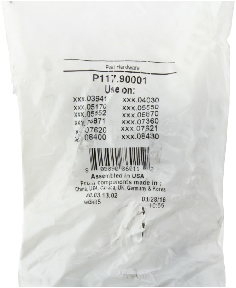 Plaquettes de frein StopTech Street