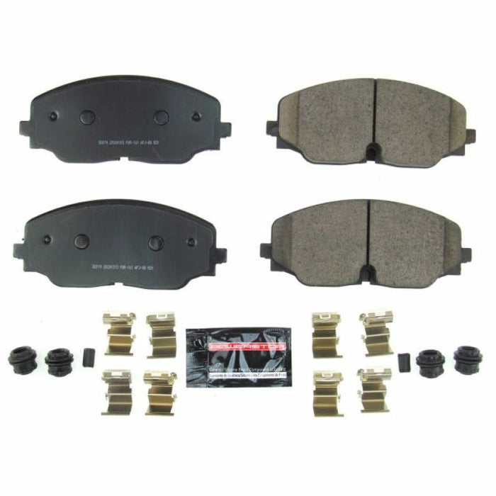 Plaquettes de frein sport Power Stop 18-19 Volkswagen Atlas Z23 Evolution avant avec matériel