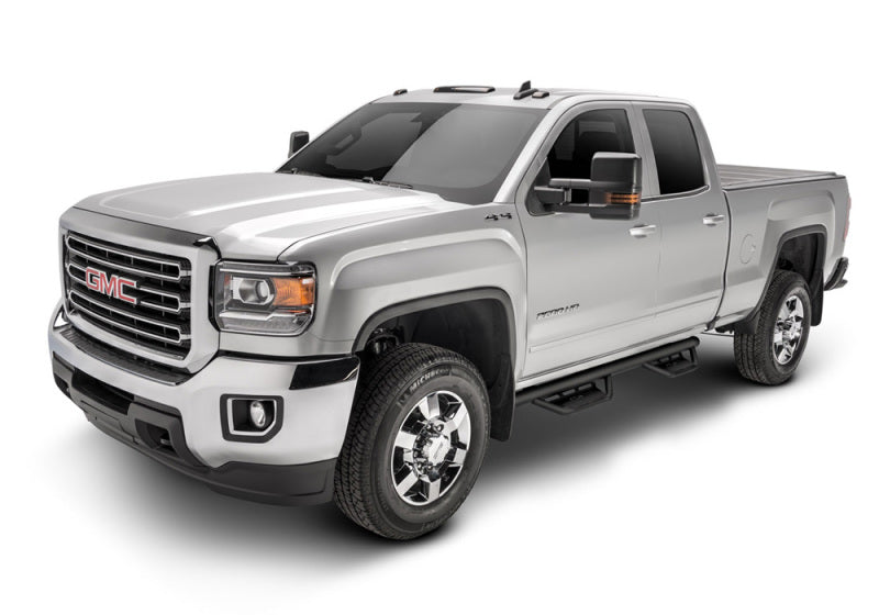 N-Fab Podium LG 2019 Chevy/GMC 1500 Crew Cab - Longueur de la cabine - Tex. Black - 3 po