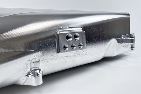 Collecteur de refroidisseur d'air de suralimentation CSF Gen 2 B58 Race X - Finition en aluminium brut