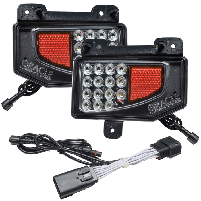 Feux de recul à LED pour pare-chocs arrière Oracle Jeep Gladiator JT avec faisceau Plug &amp; Play - 6 000 K VOIR LA GARANTIE