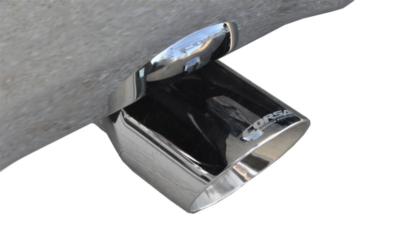 Corsa 14 GMC Sierra/Chevy Silv 1500 Crew Cab/Std. Bed 5.3L V8 poli Sport Double échappement arrière CB