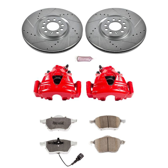 Kit de freins Power Stop 99-06 Audi TT avant Z26 Street Warrior avec étriers