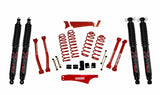 Skyjacker 4"KIT,07-09JK ROUGE AVEC BLK MAX