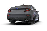 Bavette garde-boue Rally Armor 2022 Subaru WRX Black UR - Logo noir métallisé