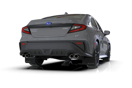 Rally Armor 22-25 Subaru WRX Black UR Mud Flap - Metallic Black Logo