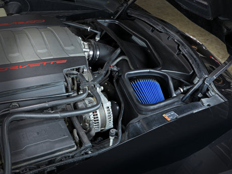 Système d'admission d'air froid aFe POWER Magnum FORCE Stage-2 Pro 5R 14-19 Chevrolet Corvette (C7) V8-6.2L