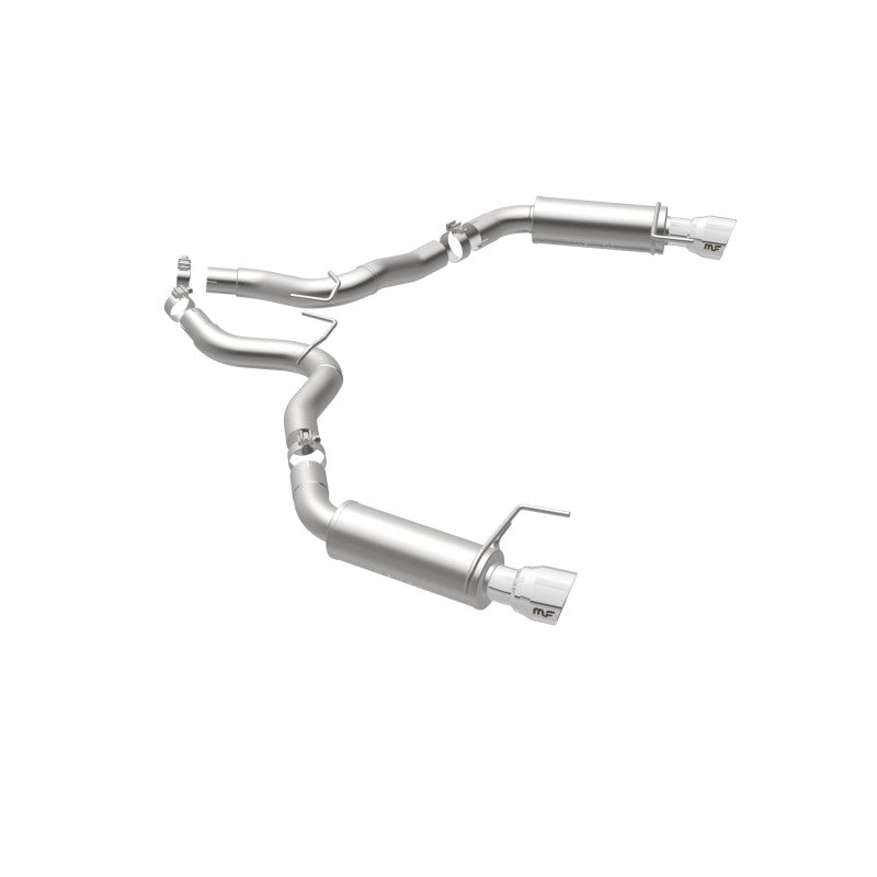 Essieu arrière MagnaFlow, SS, 3 po, compétition, embout poli double division de 4,5 po, Ford Mustang GT V8 5.0 2015